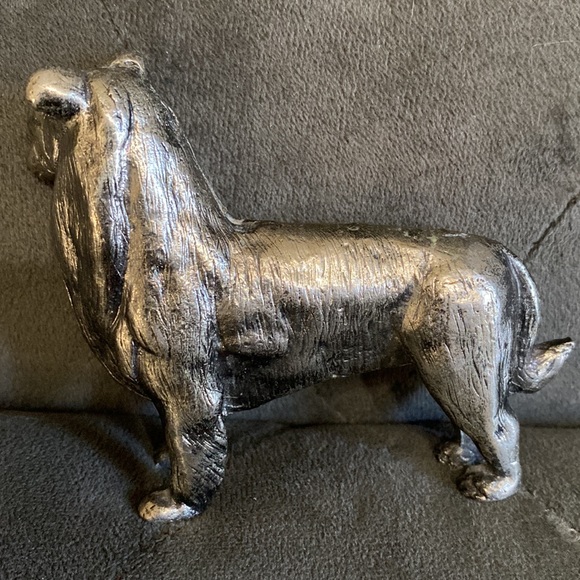 Vintage Metal Collie Dog Figurine - Picture 5 of 6